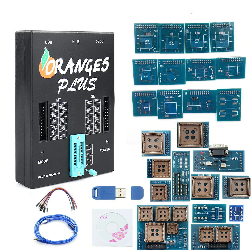 US $283.10 Orange5 Plus V135 Programmer ORANGE 5 Full Adapter Enhanced Functions With USB Dongle