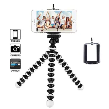 

Universal Octopus Mini Tripod Bracket Portable Flexible Smartphone Clip Holder Camera Stent Smartphone Tripods Foldable Desktop