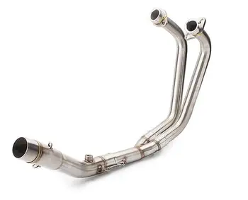 

Slip on Motorcycle exhaust pipe modified YZF- R25 full section YZF-R3 R25 rear section R3 stainless steel connection