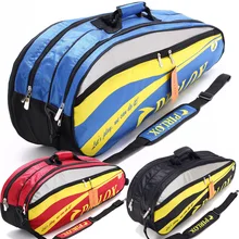 Отправить Luxmore бадминтон мешок 4~ 6-шт. Посылка с отдельно мешок обуви qiu pai bao мужчины и женщины плеча водонепроницаемый