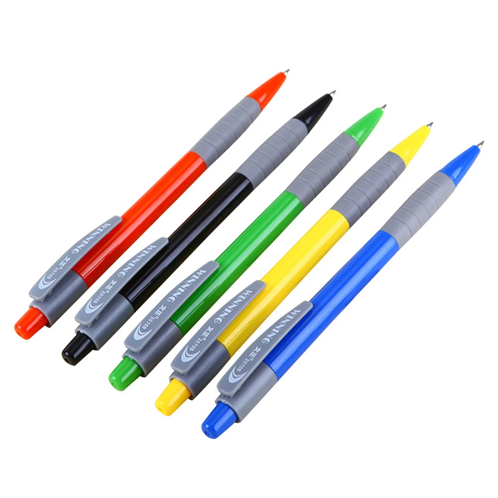 1 Set 3Pcs Summer Story Multicolor Ballpoint Pens Stationery 4 Colors in 1 Pen