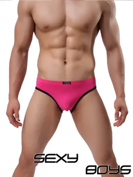 

Jjsox sexy men's ice silk smooth underwear hollow cool men's underwear U-shaped convex briefs breathable briefs
