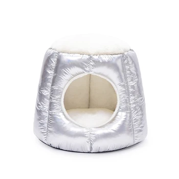 

cozy round house for pet hammock cat dog beds indoor cat house mat basket beds for cats soft pet cute pet dog cat bed tent house