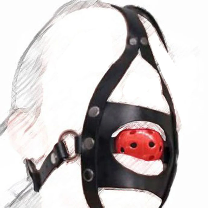 Sex Toys Sex Party Toys Erotic Sex Toy Sex Bondage Toys O Ring Open Mouth Spider Gag Ball Muzzle Bondage Gear BDSM Leather Harness Mask Blindfold For Couples