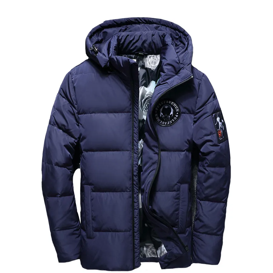 jaqueta masculina мужской пуховик мужской с капюшоном пуховик casaco masculino inverno мужской зимний тонкий пуховик
