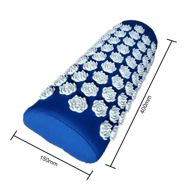 Лидер продаж; йога коврики с приятной текстурой и многофункциональный лотоса точечный массаж Подушка Спайк снять стресс подушка для шеи - Цвет: B
