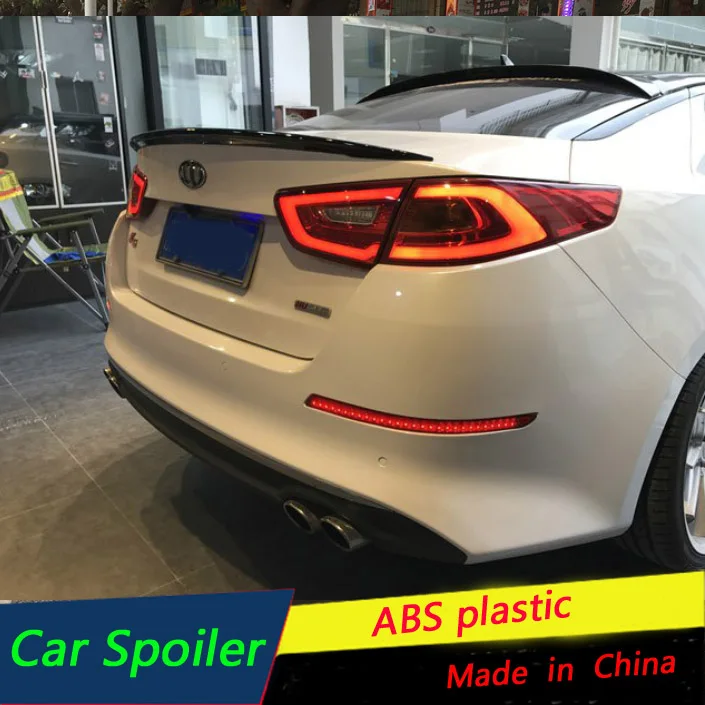 Спойлер для Kia Optima K5 2014 2015 высококачественный спойлер из АБС материала заднего