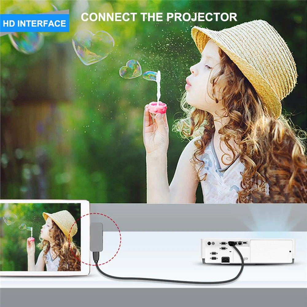 USB C концентратор type-C адаптер для iPad Pro от до 4K HDMI адаптер с 3,5 мм разъем для наушников USB PD Зарядка для MacBook Pro/Air