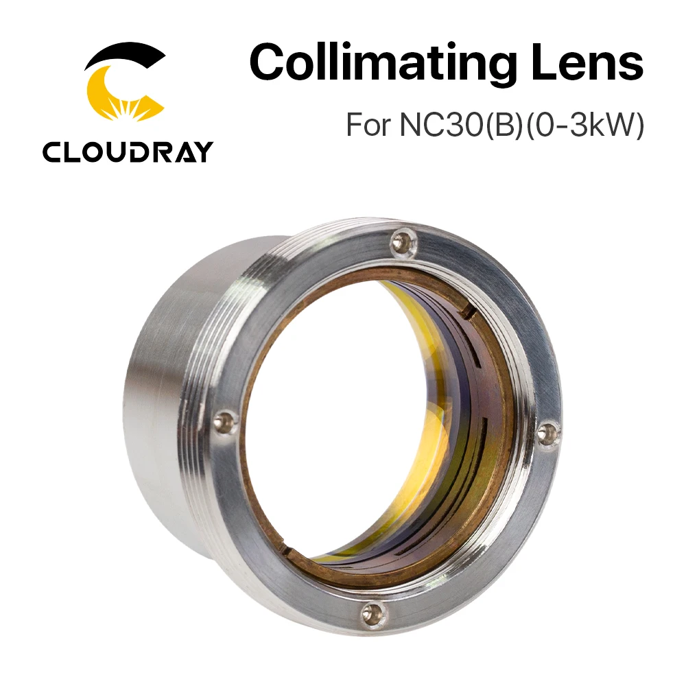 Волоконно-Лазерная фокусировочная линза Cloudray D30 F125 F150 F200mm с держателем для