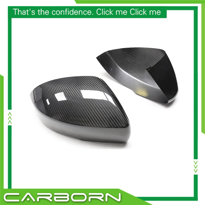 

For Range Rover Sport/Vogue Discovery4/5 2014-ON Add On/Replacement Type Dry Carbon/ABS+Carbon Rear View Mirror Cover