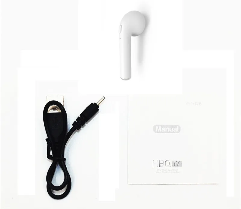 I7s TWS беспроводные наушники Bluetooth наушники с зарядным устройством микрофон все Bluetooth наушники-вкладыши для iPhone Xiaomi 7 8 - Цвет: White Single