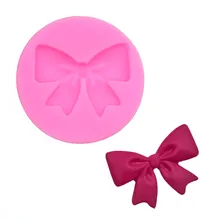 Один стерео Лук силиконовая форма для выпечки шоколадное украшение торта инструмент для выпечки