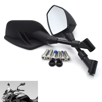 

Universal 8mm 10mm motorcycle rear view mirror black For YAMAHA MT-07/FZ-07 FJ-09 MT-09/SR/FZ-09 FZ1 FAZER FZ1 FZ6 Fazer FZ8 XJ6