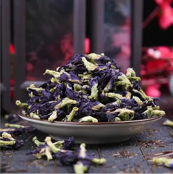 

Organic Butterfly Pea, Natural Cocktail Colorant, Clitoria Ternatea Food Colorant Butterfly bean flower