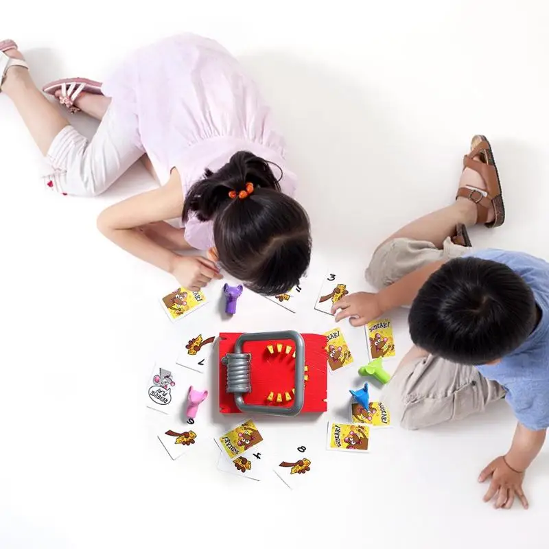 Mousetrap форма рука кусается настольная игра родитель-ребенок Взаимодействие головоломка игрушка Вечерние игры веселые детские игрушки