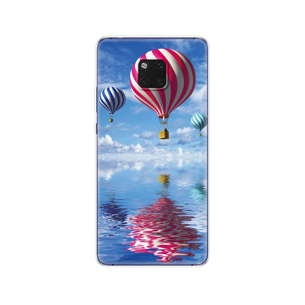 Мягкий чехол для Huawei Mate 20 pro прозрачный силиконовый из ТПУ X бампер mate20|Бамперы| |