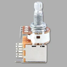 A500K B500K A250K B250K Push Pull gitara potencjometr sterowany potencjometr do gitary elektrycznej/Bass Pickup muzyczne części i akcesoria
