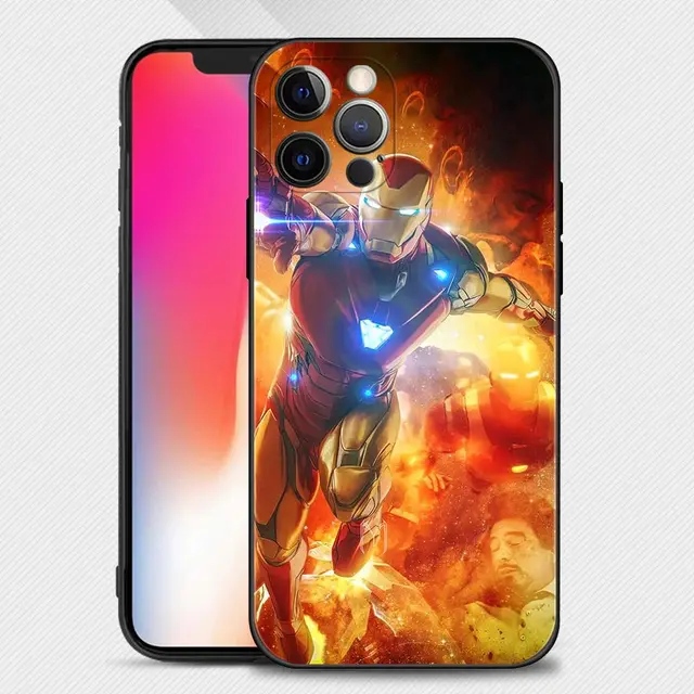 Phone Case For Apple iPhone 14 13 12 11 Pro Max 13 12 Mini XS Max XR X 7 8 Plus 6 6S SE 2020 Cover Marvel Avengers Endgame B09