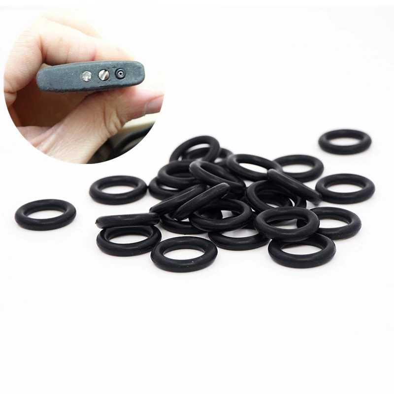 60pcs/Bag 4 Size Durable Avoid Gas Leak Volatilize Rubber Sealing O-Rings Kit For Dupont Lighter Repair Service Upgrade Gadgets 2