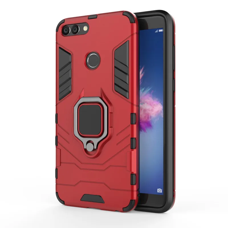 

HuaWei P smart Anti-fall Stand Case For HuaWei P smart nova lite 2 Y6 PRO 2017 P9 Lite Mini Enjoy 7 7S Shockproof Hard Cases