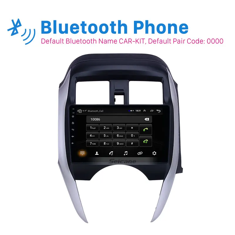 Автомобильный GPS-радиоприемник Seicane Android 2 5 9 дюймов экран 2014 D для Nissan Sunny/Almera 2018-