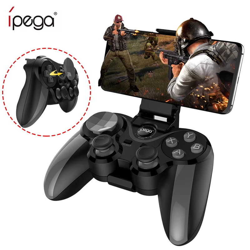 IPEGA Gamepad PG-9128 Wireless Bluetooth Game Controller PUBG Triggers Mobile Control Joystick for Android iOS Smartphones | Электроника