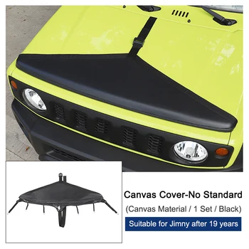 

1Pcs Canvas Car Hood Cover Engine for Suzuki Jimny 2019 2020 Exterior Cover Protector Car Accessories