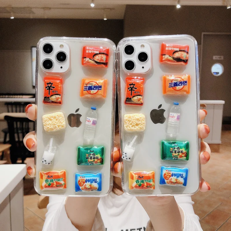 Tfshining INS корейский чехол для телефона для iphone 11 pro max Xr Xs Max X 6 6s 7 8plus милый 3D прозрачный эпоксидный чехол из термополиуретана