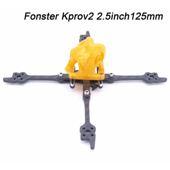 

Fonster Kprov2 125mm 2.5 inch X type / Toothpick FPV Tiny Frame with 3mm Arm Thickness for FPV Racing Drone kit