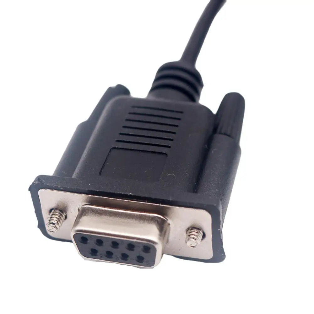 1 шт. 6 футов Mini USB 2 0 штекер к RS232 DB9 9 контактный гнездовой адаптер Entension свинцовый