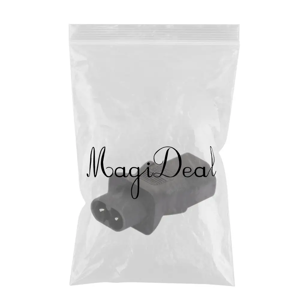 Standard IEC 320 C13 To C8 Adapter, IEC 320 C8 To C13 Power Adapter Good heat dissipation durable