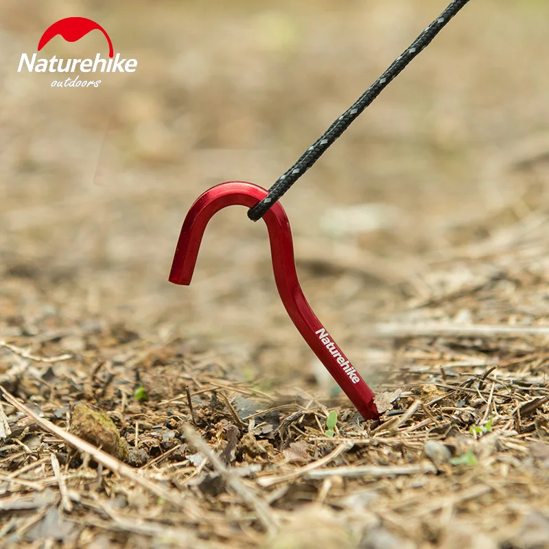 Аксессуары для палатки Naturehike тентовые Колышки из алюминиевого сплава ABS винтовые