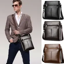 Однотонные сумки через плечо для мужчин s, Деловые Сумки из искусственной кожи, модная Дорожная сумка на плечо, переносная сумка, мужская сумка-тоут, сумка-мессенджер