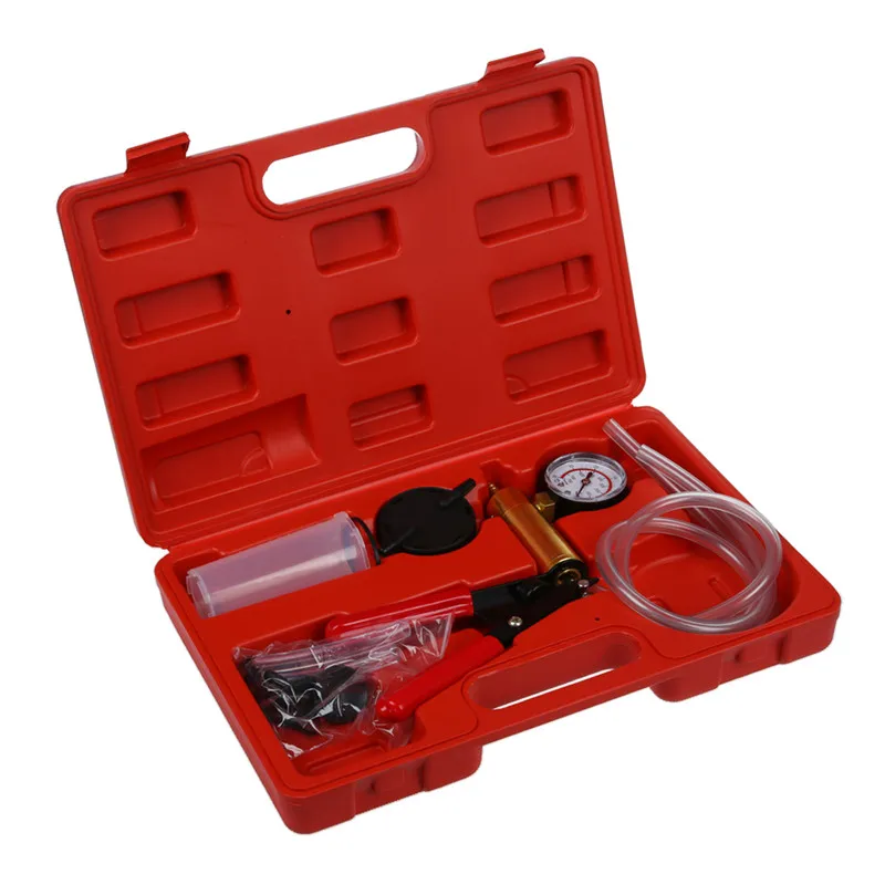 

Vacuum Tester, Vacuum Pump Kit, Car Tool, Vacuum Testing Tool and Brake Bleeder