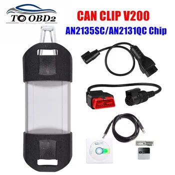

Can Clip V200 Diagnostic Interface For renault Can Clip PCB With NEC Relay AN2131QC Full Chip Auto Diagnostic Tool