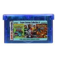 32 бит видеоигры картридж Консоли Карты для nintendo GBA сборники коллекция EN серии английская языковая версия - Цвет: EN004 47 IN1