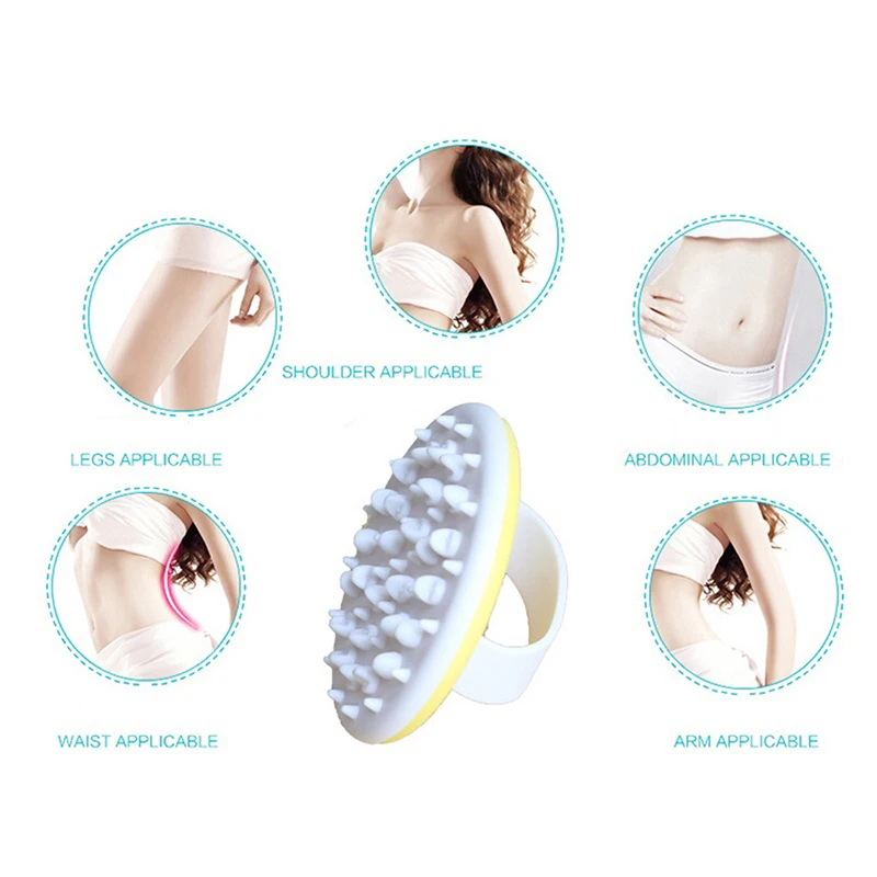 Portable Handheld SPA Muscle Massage Brush Beauty Anti Cellulite Body Massager