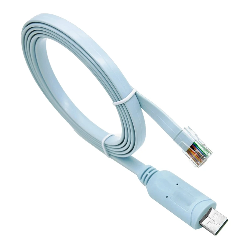 Промо-акция! USB RJ45 консольный кабель 6ft FTDI Windows 8 7 Vista MAC Linux RS232 | Обустройство дома