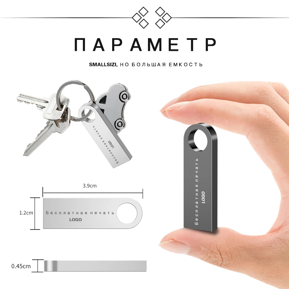 USB Flash Drive 32GB 128GB 8GB Pendrive 64GB Pen Drive 16GB Waterproof Metal U Disk 2.0 USB Flash Memory Stick Free custom LOGO (4)