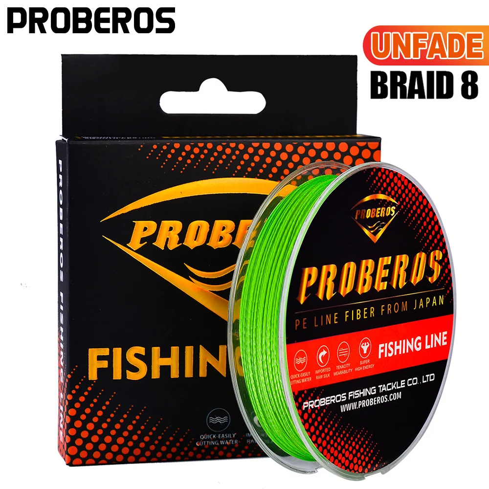 Proberos Fishline 8 Braids100m 6-100lb Weaved Unfade Yarn Cord  Multifilament Line Super Strong 8 Strands Fishing Line Pe Wire - Fishing  Lines - AliExpress