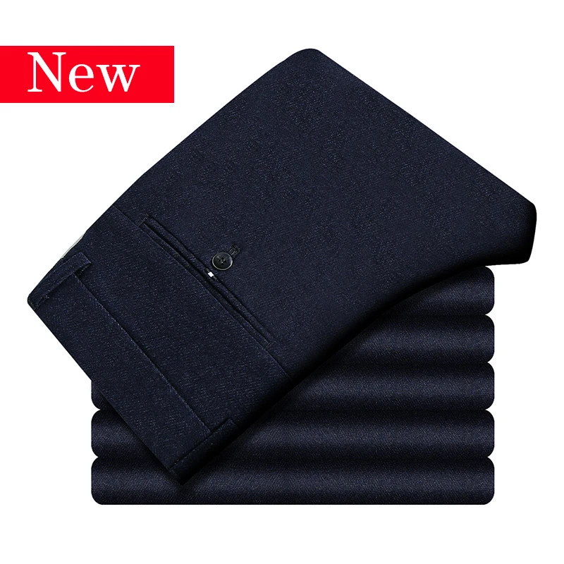 Новинка осени 2020 мужские тонкие повседневные штаны модные эластичные деловые