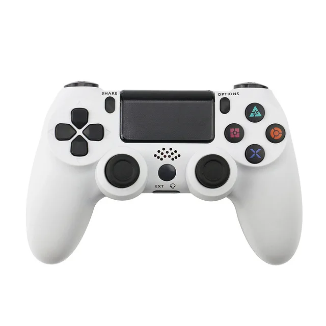 Bluetooth беспроводной/USB проводной джойстик для PS4 контроллер подходит для playstation 4 консоль для двойного удара 4 геймпад игровой джойстик - Цвет: Wireless White