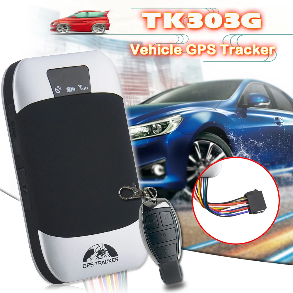 Coban Car Alarm Vehicle Tracker Gps 303g Real Time Quad Band Google