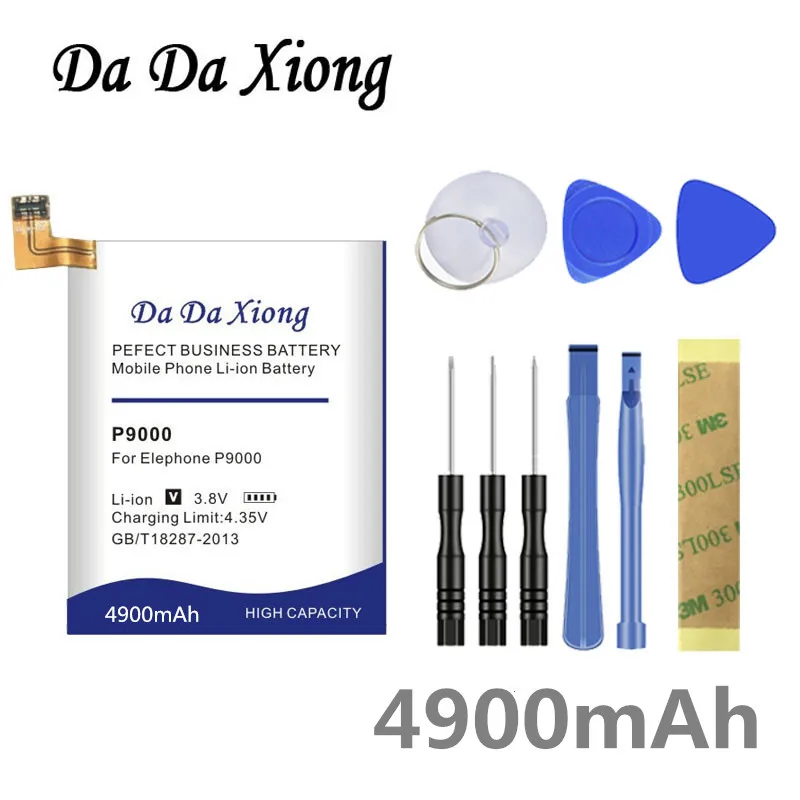 Аккумулятор Da Xiong 4900 мАч Elephone P9000 для аккумулятор Lite|battery for elephone|battery forbatteries batteries |