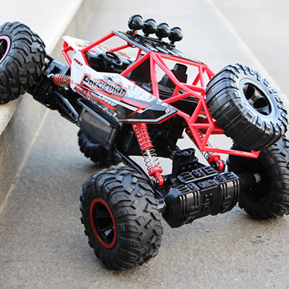 4WD RC автомобиль обновленная версия 2,4G радиоуправляемые игрушечные машинки RC Bigfoot Модель автомобиля игрушки для детей подарок дропшиппинг