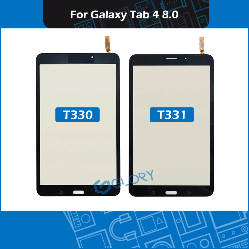 Для Samsung Galaxy Tab 4 8 0 T330 T331 сенсорный экран дигитайзер ЖК-панель Замена переднего