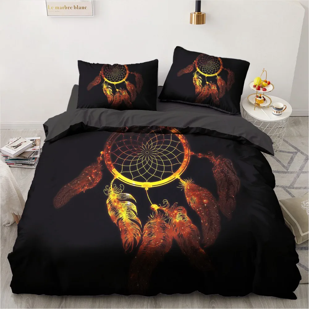 Роскошные комплекты постельного белья 3D дизайна под заказ одеяло пододеяльник