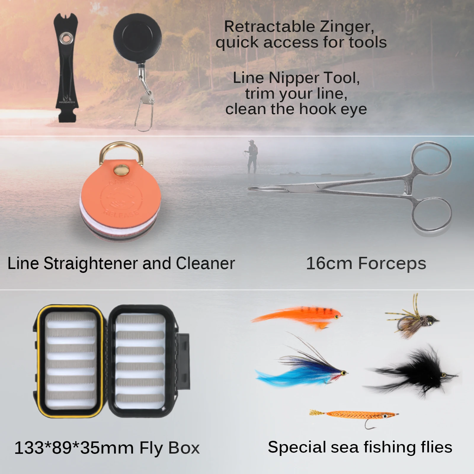 Maximumcatch Maxcatch Saltwater Fly Fishing Full Kit Fly Fishing