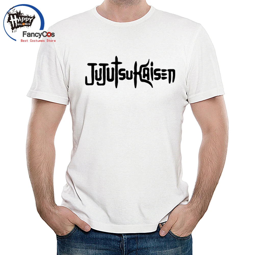 

Аниме футболка juютсу касин Yuji Itadori, футболка с коротким рукавом и круглым вырезом для борьбы с волшебством, костюм для косплея, Повседневная футболка, футболки