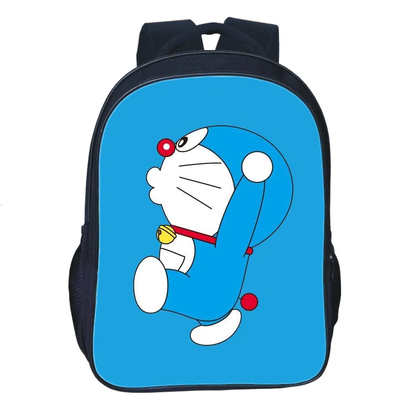16 дюймов мультфильм Doraemon рюкзак для подростков девочек мальчиков книга дорожная сумка Детские школьные рюкзаки Карандаш сумка наборы - Цвет: 1pc